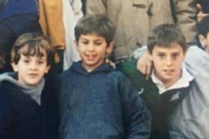 Emiliano Boffelli (izquierda) y Juan Imhoff (derecha), en tiempos de infantiles de Duendes; llamativamente, hoy, a sus 26 y 32 años, todavía no han compartido una cancha en un partido oficial.