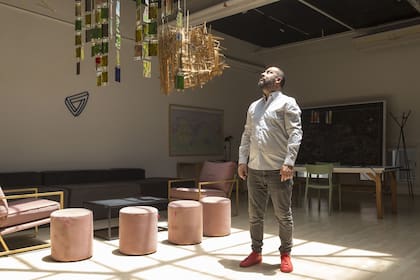 Emiliano Chamorro, en las instalaciones de Baikal