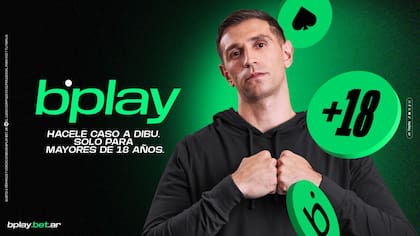 Emiliano "Dibu" Martínez hace publicidad de una marca de apuestas deportivas; pasado un tiempo en la campaña, se dedicó a advertir a los menores de 18 años de que no podían jugar.