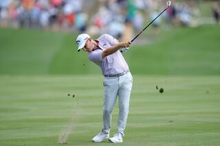 Así de cerca estuvo Grillo de hacer hoyo en uno en el famoso 17, la isla del “quinto major”, que tiene nuevo líder