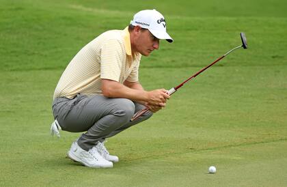Emiliano Grillo está bien posicionado en el St. Jude Championship, de Memphis, la primera estación por la Copa FedEx, del PGA Tour.