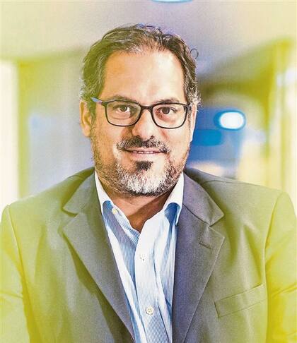 Emilio Laferriere, presidente de la empresa pública Radio y Televisión argentina (RTA)