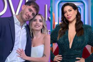 Emily Ceco reveló la actitud que tuvo Wanda Nara con ella luego de que denunciara a Santiago Martínez por violencia de género (Foto: Instagram @santunahuel / NETFLIX)