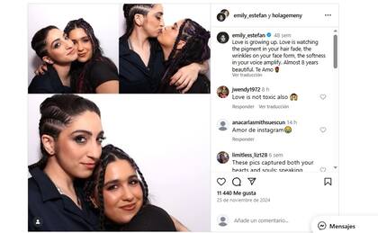 Emily Estefan y Gemeny Hernández y el cariñoso posteo que se hicieron tiempo atrás