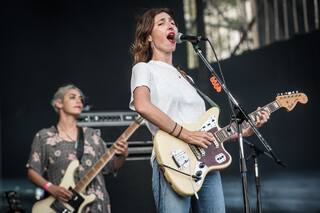 Warpaint apoyó la ley de Cupo Femenino en festivales