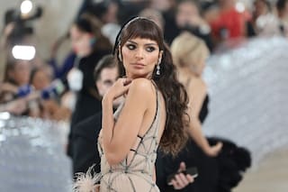 El osado vestido con el que Emily Ratajkowski deslumbró en la MET Gala 2023