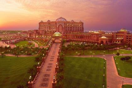 Emirates Palace, el hotel en donde se hospedará Cristina en Abu Dhabi