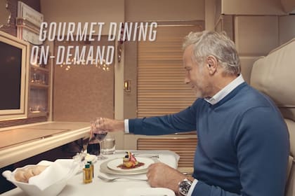Emirates presenta un menú a la carta, con delicias de destacados chefs internacionales