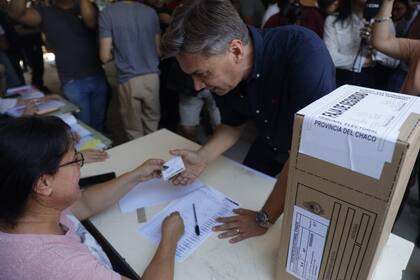 Emitió su sufragio el opositor Leandro Zdero