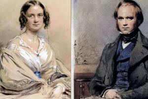 Emma (1808 –1896) y Charles Darwin (1809-1882) estuvieron casados por 43 años y tuvieron 10 hijos