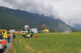 Saltó en paracaídas, pero no se le abrió: los dos pensamientos que tuvo antes de impactar con el suelo