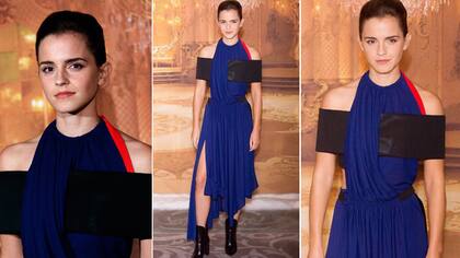 Emma en la presentación de La Bella y la Bestia