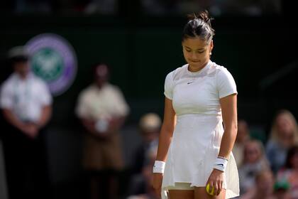 Emma Raducanu considera que estas derrotas le sirven para aprender y remarcó que sólo tiene 19 años; desde que conquistó el US Open, acumula 10 triunfos y 14 caídas