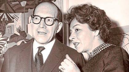 Emma Reyes y Germán Arciniegas