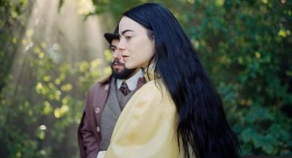 Emma Stone es una de las favoritas para ganar el Oscar a la mejor actriz por su interpretación en "Pobres criaturas" (Poor Things)