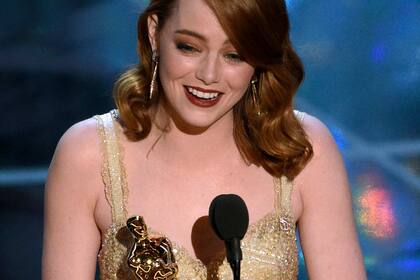 Emma Stone ganó como mejor actriz