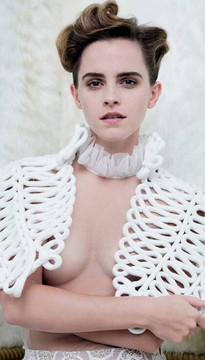 Emma Watson habló sobre sus fotos sexy en Vanity Fair