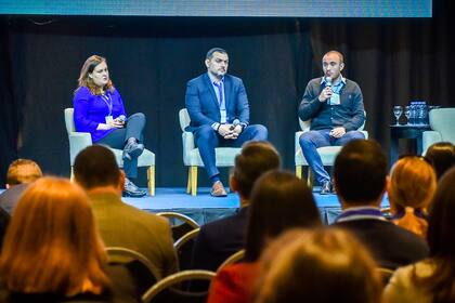 Emmanuel Álvarez Agis, durante el seminario anual de ASAP en Resistencia, Chaco.
