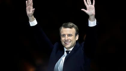 Emmanuel Macron, tras el triunfo
