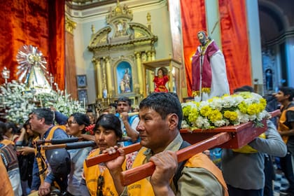 La fiesta es una muestra de fe de los salteños