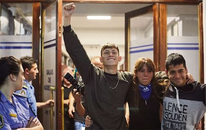 Víctimas y familiares, el 25 de noviembre del 2019, al conocer el histórico fallo contra los sacerdotes.