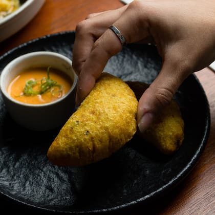 Empanada de mariscos de Neko