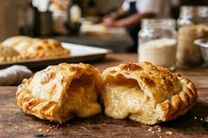 Sin azúcar ni grasa: cómo hacer las empanadas de banana y queso que se volvieron virales