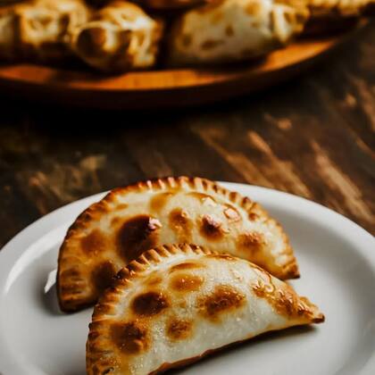Empanadas de jamón del norte con un toque agridulce de 1810 Cocina Regional