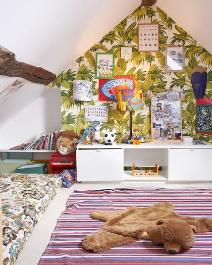 Empapelado 'Bananier' de Pierre Frey.