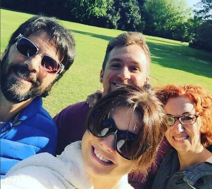 Empezamos a grabar, escribió Araceli González en su cuenta de Instagram