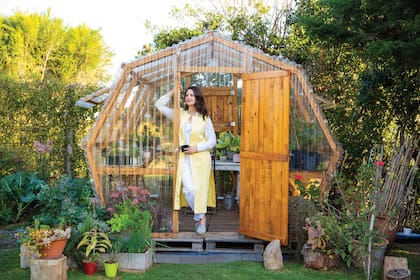 Empezó a armar la huerta, el invernable y el jardín durante la pandemia, en busca de certezas en medio de tanta incertidumbre.