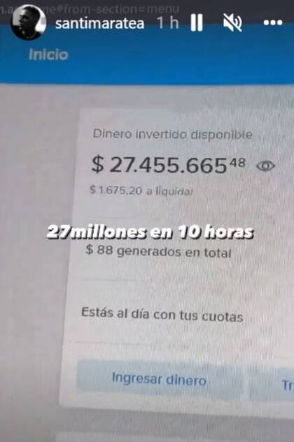 En 10 horas, entre la noche del sábado y el mediodía del domingo, Santi Maratea recaudó más de 27 millones de pesos para ayudar a las personas que combaten los incendios en Corrientes