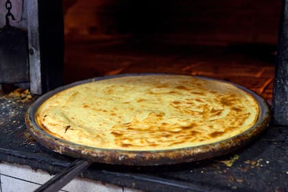 En 1865, la fainá se vendía en las calles de Caminito.