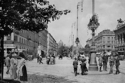 En 1913 Viena era un polo de atracción para inmigrantes de todo el imperio y del resto de Europa.