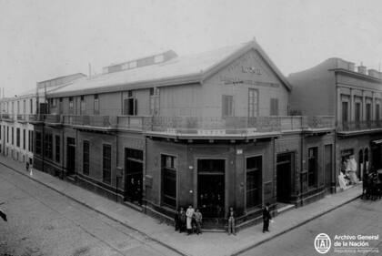 En 1926 se levantó la fábrica de la avenida Regimiento Patricios