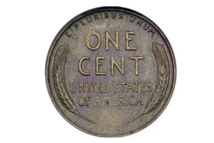 En 1943, el centavo de Lincoln se fabricó en acero recubierto con zinc para ahorrar cobre durante la guerra