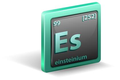 En 1961, nueve años después de que fuera descubierto, investigadores lograron sintetizar este elemento en la tabla periódica