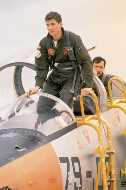 En 1988, el actual rey
Felipe VI, volaba por primera
vez un Mentor C 101, en la misma
academia en la que se instruye
Leonor