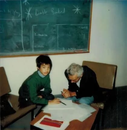 En 1988, nuevamente junto a un gigante de las matemáticas, Paul Erdős
