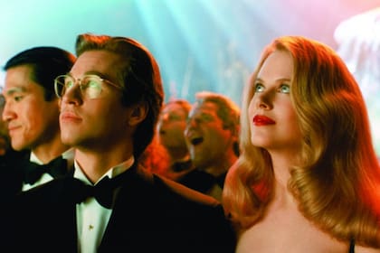 En 1995, Nicole Kidman estrenó Batman Forever, donde interpretó a la doctora Chase Meridian el interés amoroso de Batman (Val Kilmer) (Foto: IMDb)