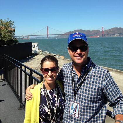 En 1997 Chris se casó con su novia Carolina Fentress y tuvieron cinco hijos juntos (Foto: Instagram @chrisodonnell)