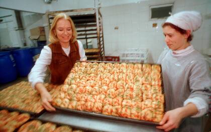 En 1999, trabajando en el hogar de MAMA en Villa Ballester