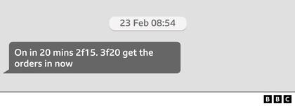 "En 20 minutos 2 por 15. 3 por 20. Recibe los pedidos ahora".