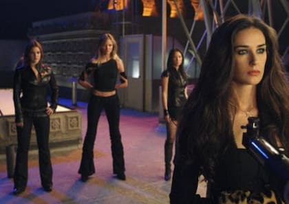 En 2003 Barrymore, Diaz, Liu y Moore trabjaron juntas en Los ángeles de Charlie: al límite (Foto: IMDb)