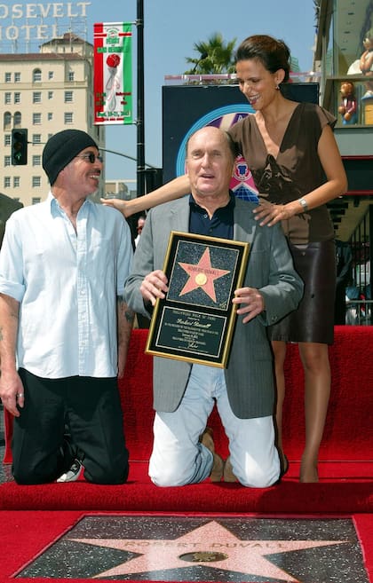 En 2003, Robert Duvall obtuvo su estrella en el famoso paseo de la fama en Los Ángeles
