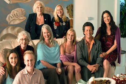 En 2004 todo el elenco se reunió (Foto archivo La niñera)