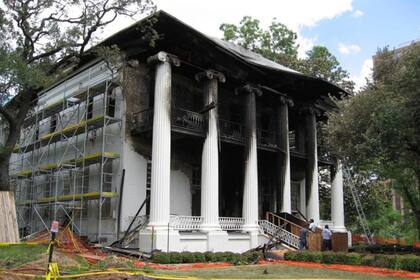 En 2008, un incendio provocado destruyó gran parte de la estructura y debió reformarse casi por completo