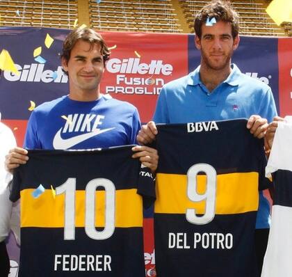 En 2012 'Delpo' recibió a Roger Federer para hacer exhibiciones: ahora será anfitrión de 'Nole'
