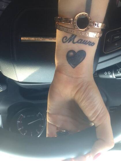 En 2013 Wanda Nara subió esta foto a su cuenta de Twitter, en ese entonces avivó más los rumores de relación con Mauro Icardi