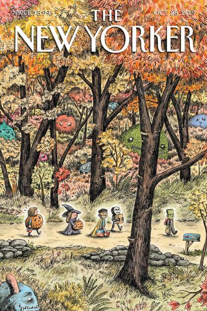 En 2014, Liniers fue convocado para ilustrar tapas de The New Yorker; su preferida es la de octubre de 2019  
